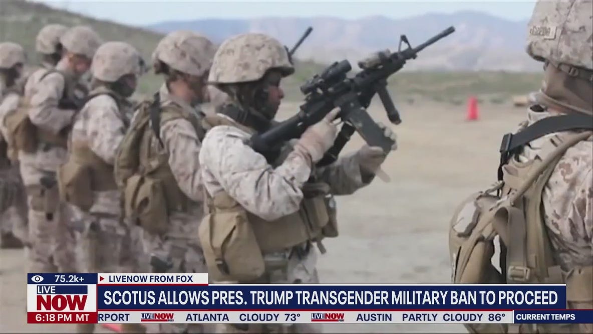 Supreme Court allows Trump transgender military ban to proceed